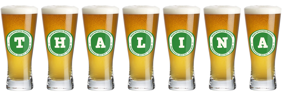 Thalina lager logo