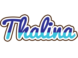 Thalina raining logo