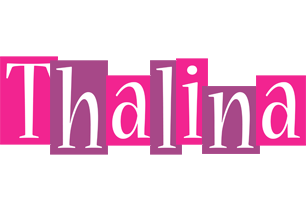 Thalina whine logo