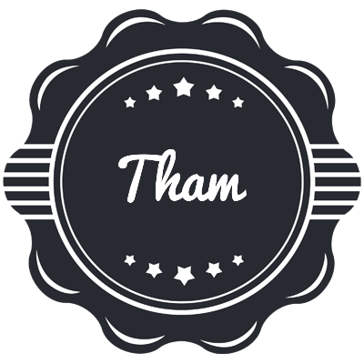 Tham badge logo