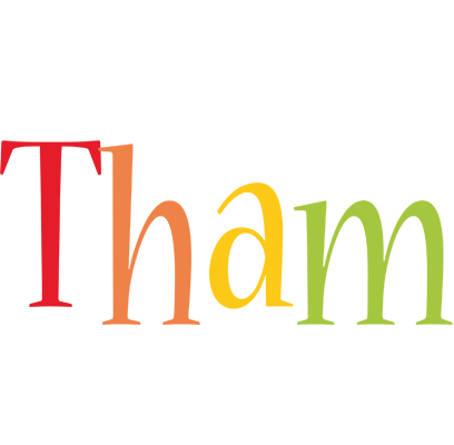 Tham birthday logo