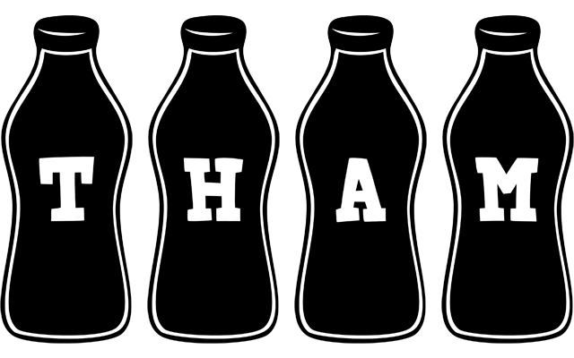 Tham bottle logo