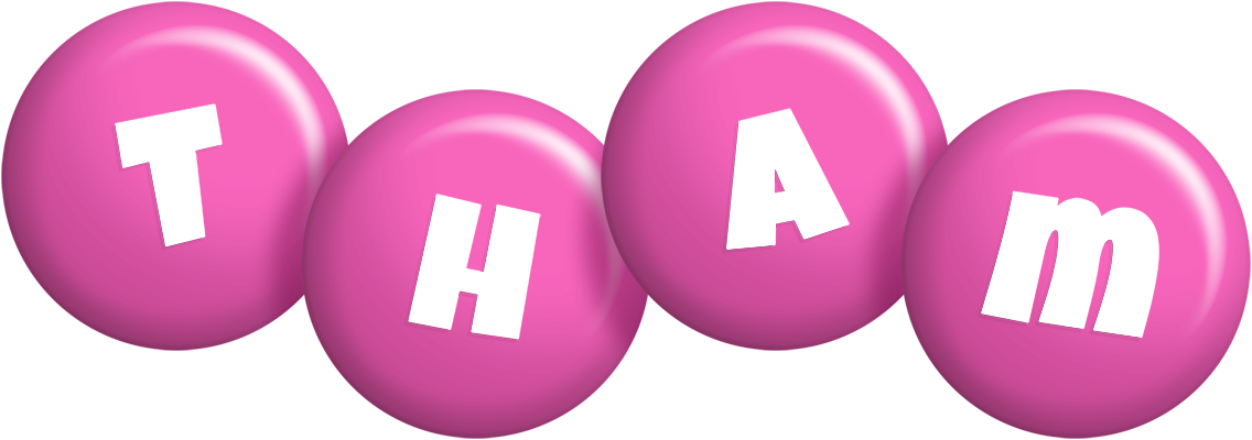 Tham candy-pink logo