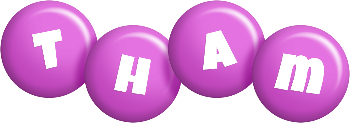 Tham candy-purple logo