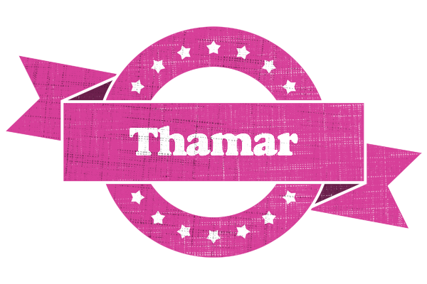 Thamar beauty logo