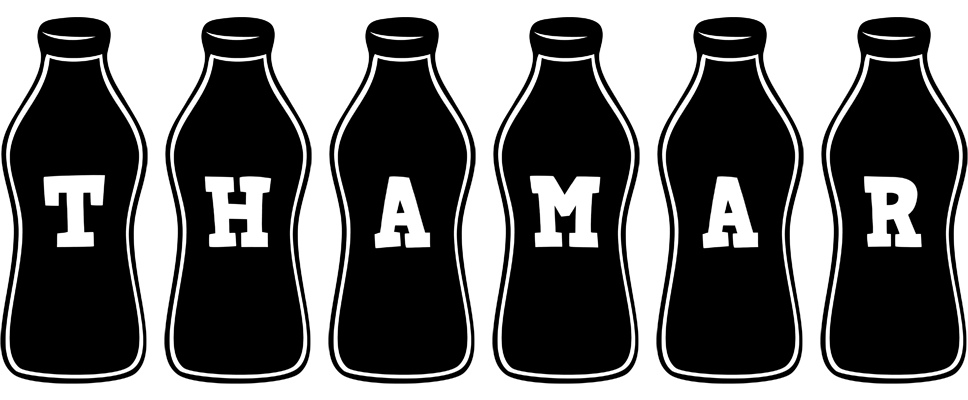 Thamar bottle logo