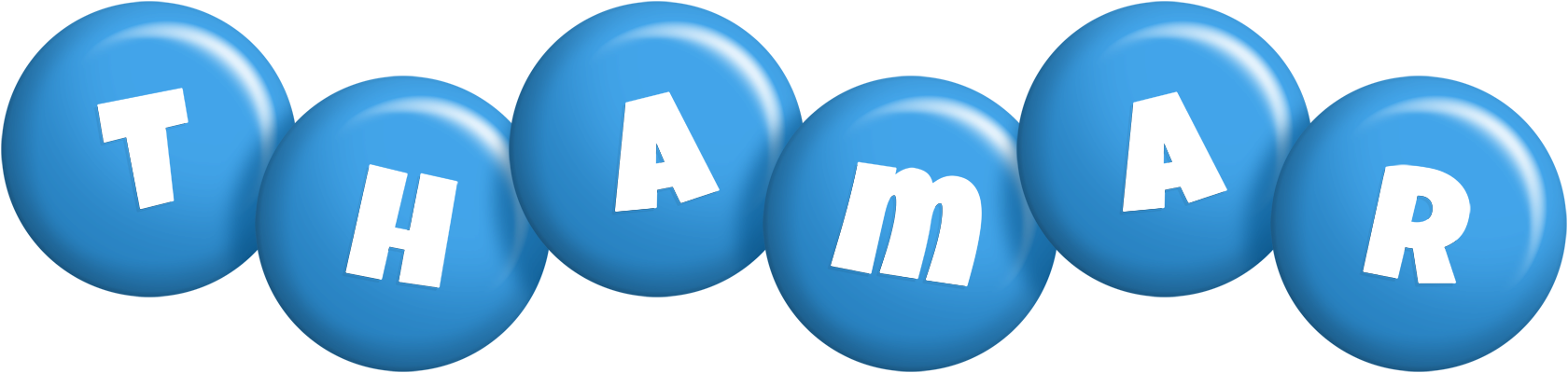 Thamar candy-blue logo