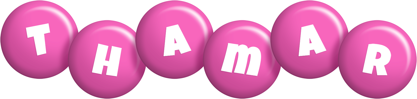 Thamar candy-pink logo