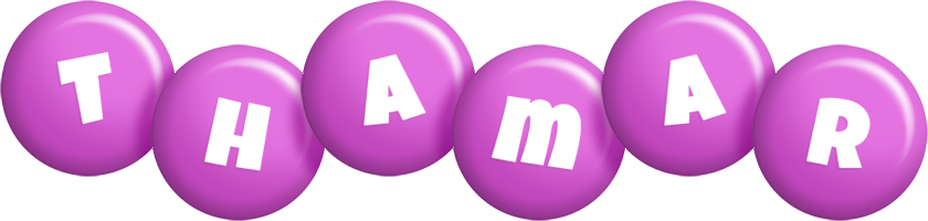 Thamar candy-purple logo