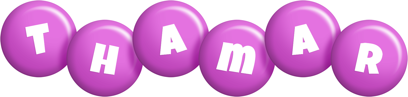 Thamar candy-purple logo