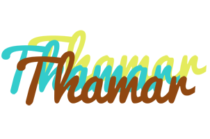 Thamar cupcake logo