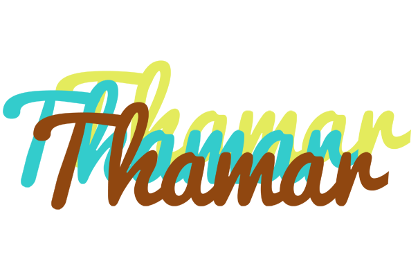 Thamar cupcake logo