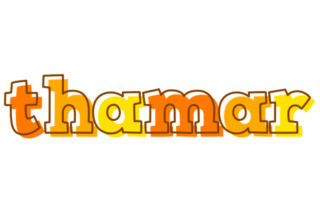 Thamar desert logo