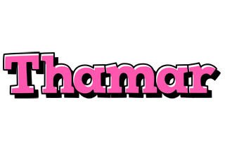 Thamar girlish logo