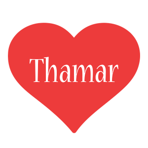 Thamar love logo