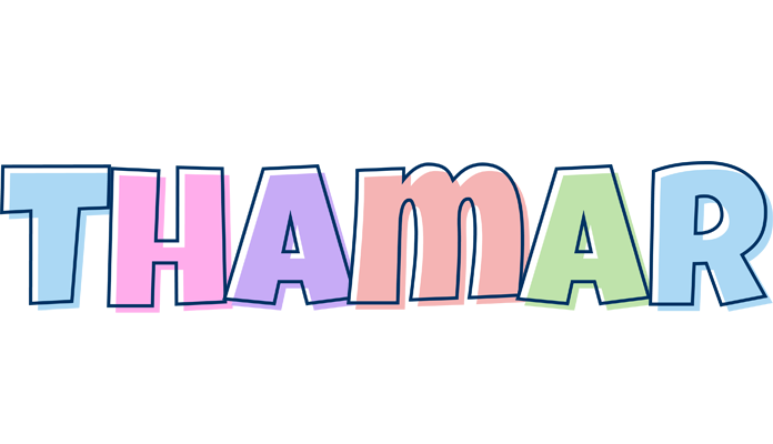 Thamar pastel logo