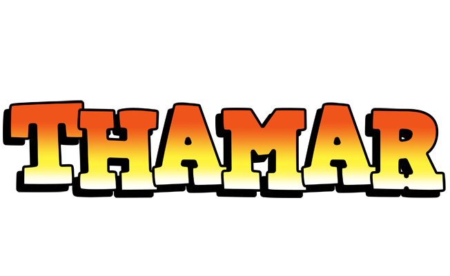 Thamar sunset logo