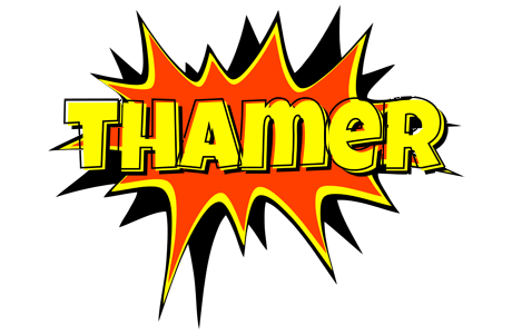 Thamer bazinga logo
