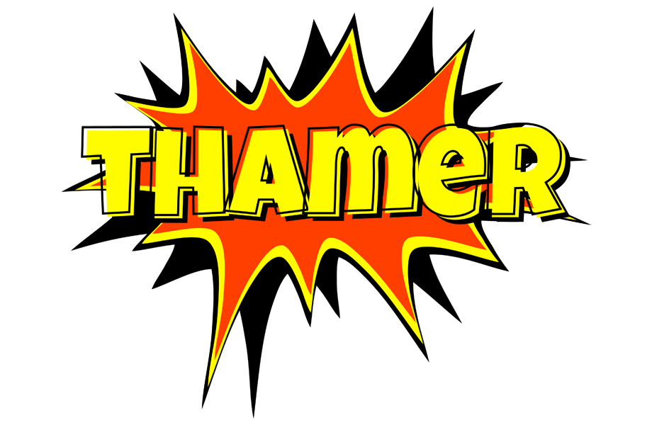 Thamer bazinga logo