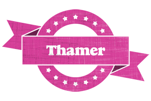 Thamer beauty logo