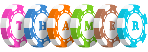 Thamer bluffing logo