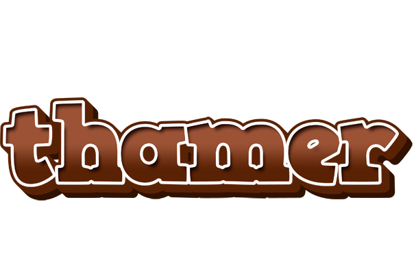 Thamer brownie logo