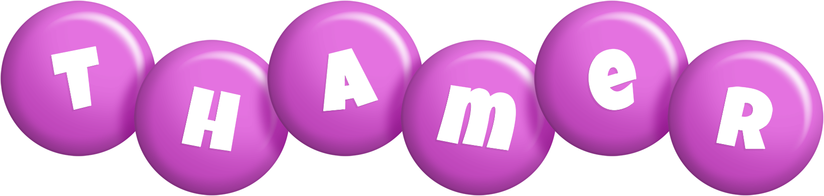 Thamer candy-purple logo