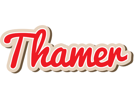 Thamer chocolate logo