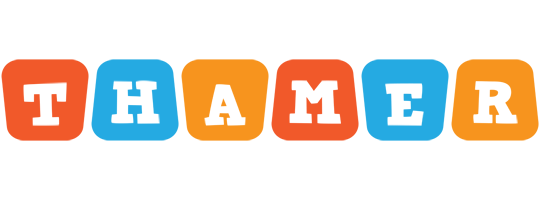 Thamer comics logo