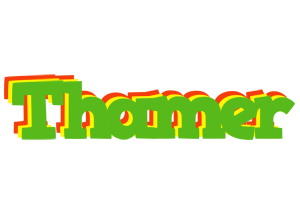 Thamer crocodile logo
