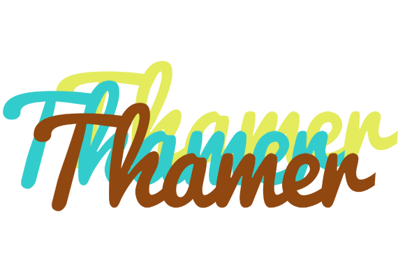 Thamer cupcake logo