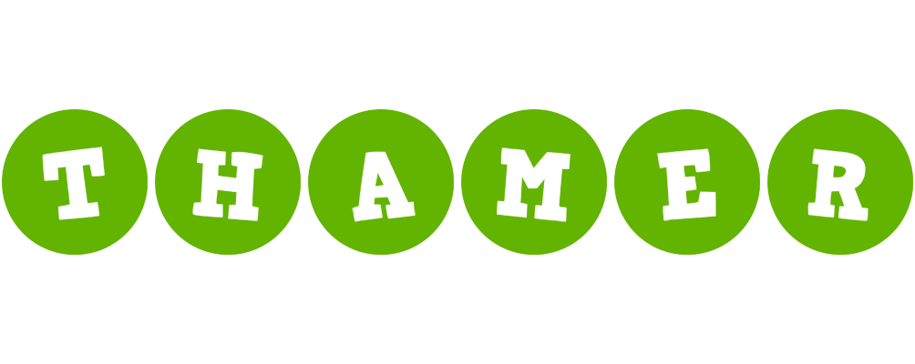 Thamer games logo