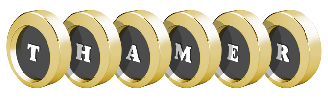 Thamer gold logo