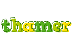 Thamer juice logo