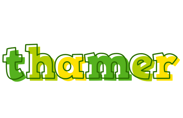 Thamer juice logo