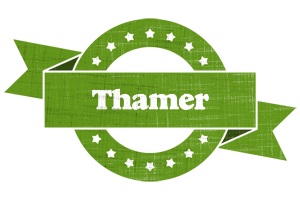 Thamer natural logo