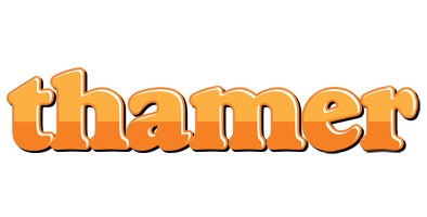 Thamer orange logo