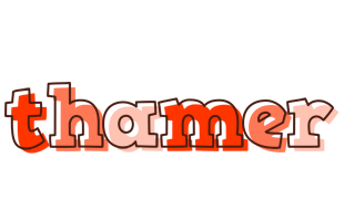 Thamer paint logo