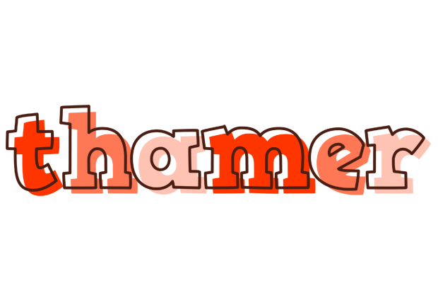 Thamer paint logo