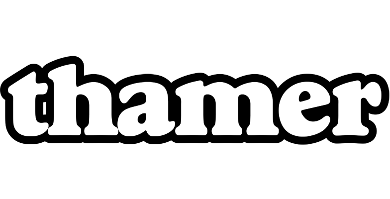 Thamer panda logo