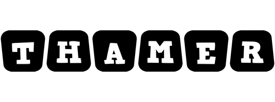 Thamer racing logo