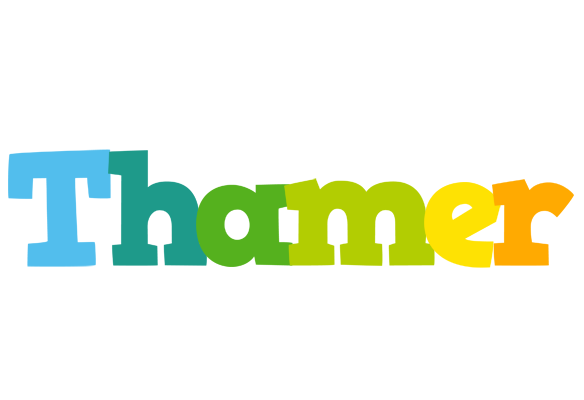 Thamer rainbows logo