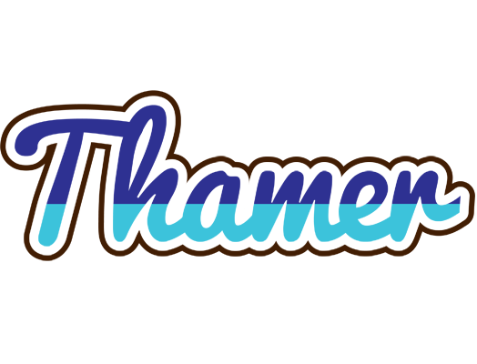 Thamer raining logo