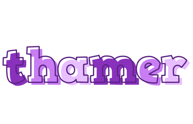 Thamer sensual logo