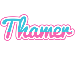 Thamer woman logo