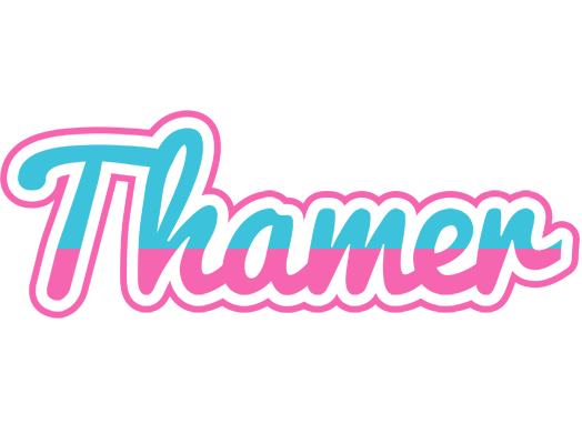 Thamer woman logo