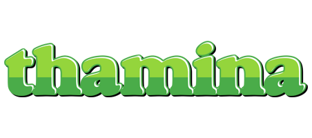 Thamina apple logo