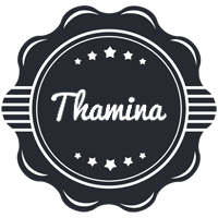 Thamina badge logo