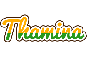 Thamina banana logo