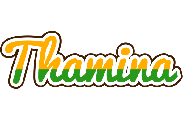 Thamina banana logo